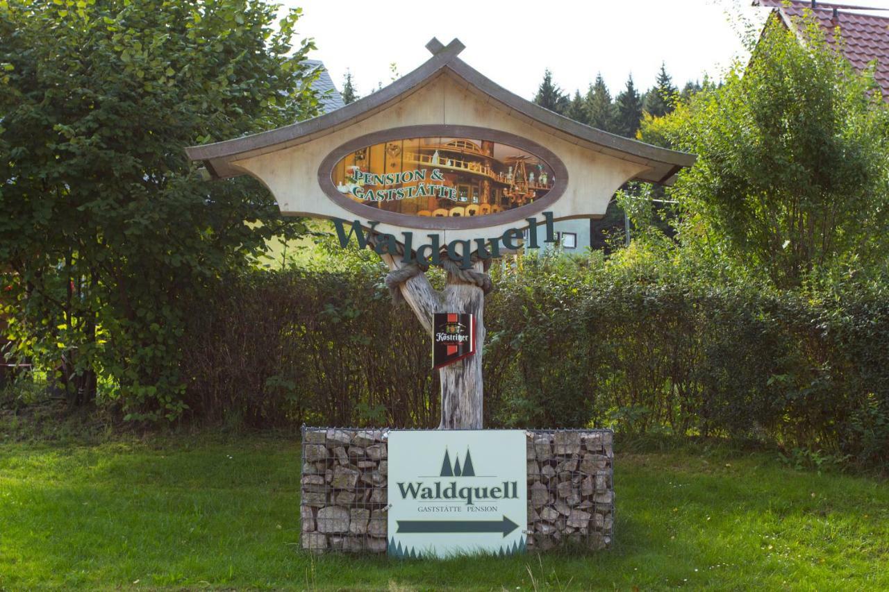 Gaststaette & Pension Waldquell Antonshohe Exterior foto